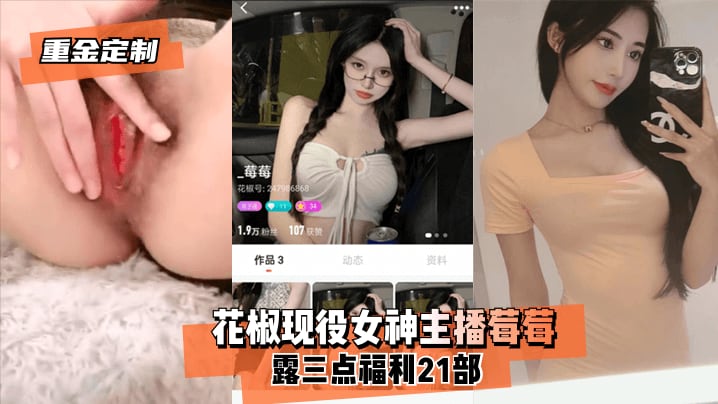 AYR-178 花椒现役女神主播莓莓露三点福利21部